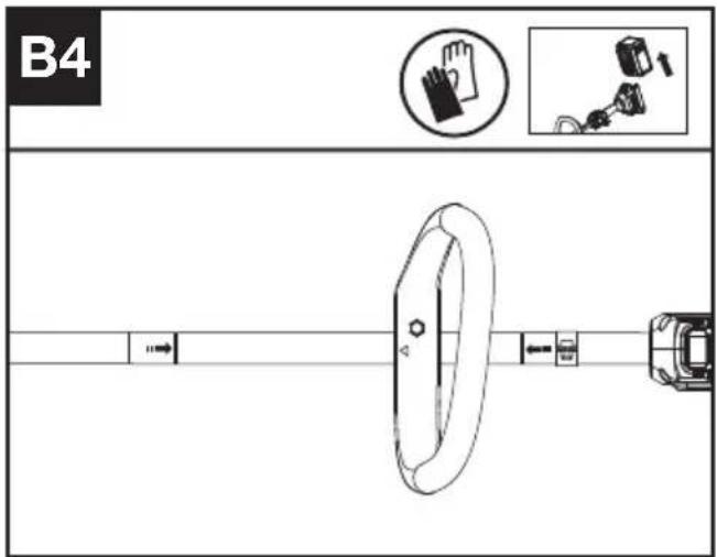 KRESS KC110.9 - Montagem da Proteção contra a projeção de detritos (Veja a Fig. A) - 7