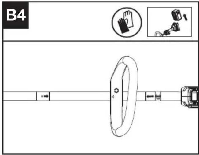 KRESS KC110.9 - Montering av skräpskydd (Se Figur A) - 4