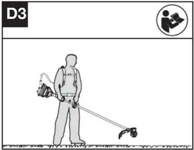 KRESS KC110.9 - Conexión con el arnés de mochila (véase la Fig. D3) - 1