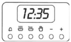Fulgor Milano FUSO 7505 MT GBK - Elektronische zeitschaltuhr mit 6 tasten - 1
