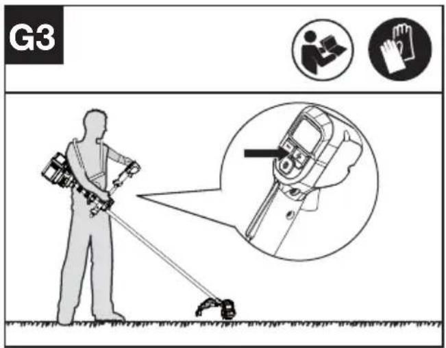 KRESS KC111.9 - Selecting the speed (See Fig. G3) - 1