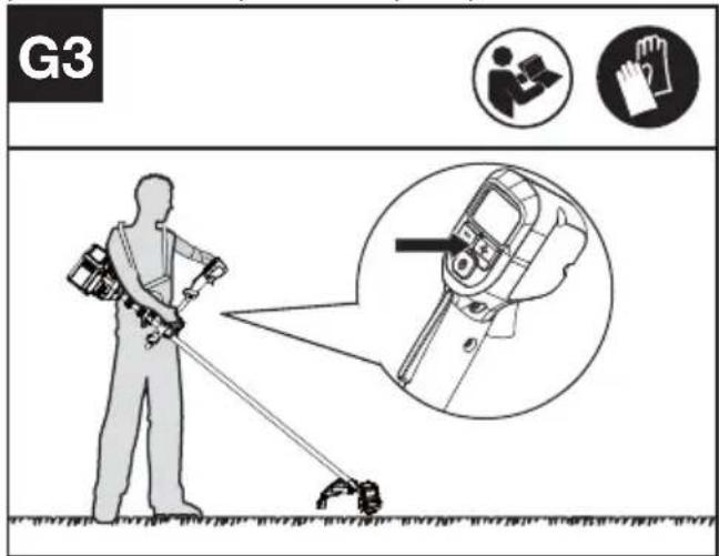 KRESS KC111.9 - Valg av hastighet (se Fig. G3) - 1