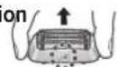 PANASONIC ES-LS8A - ▶ Retrait de la section de la grille de protection - 1
