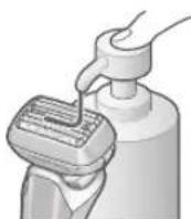 PANASONIC ES-LS8A - Cleaning with water - 1