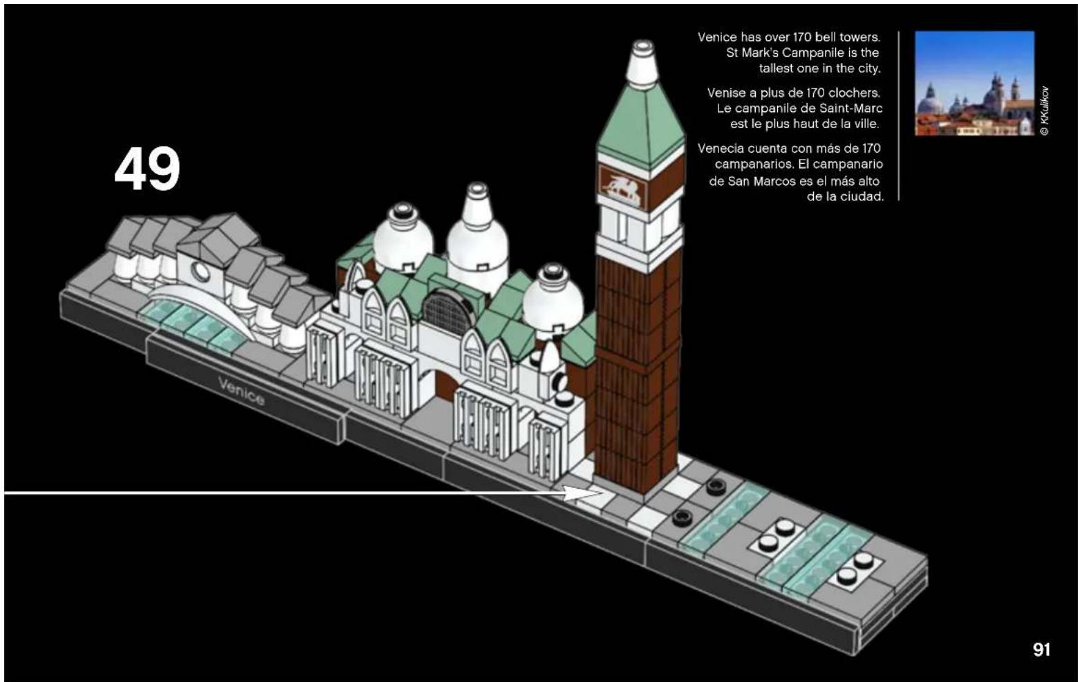 LEGO Architecture 21026 - Puente de Rialto - 116
