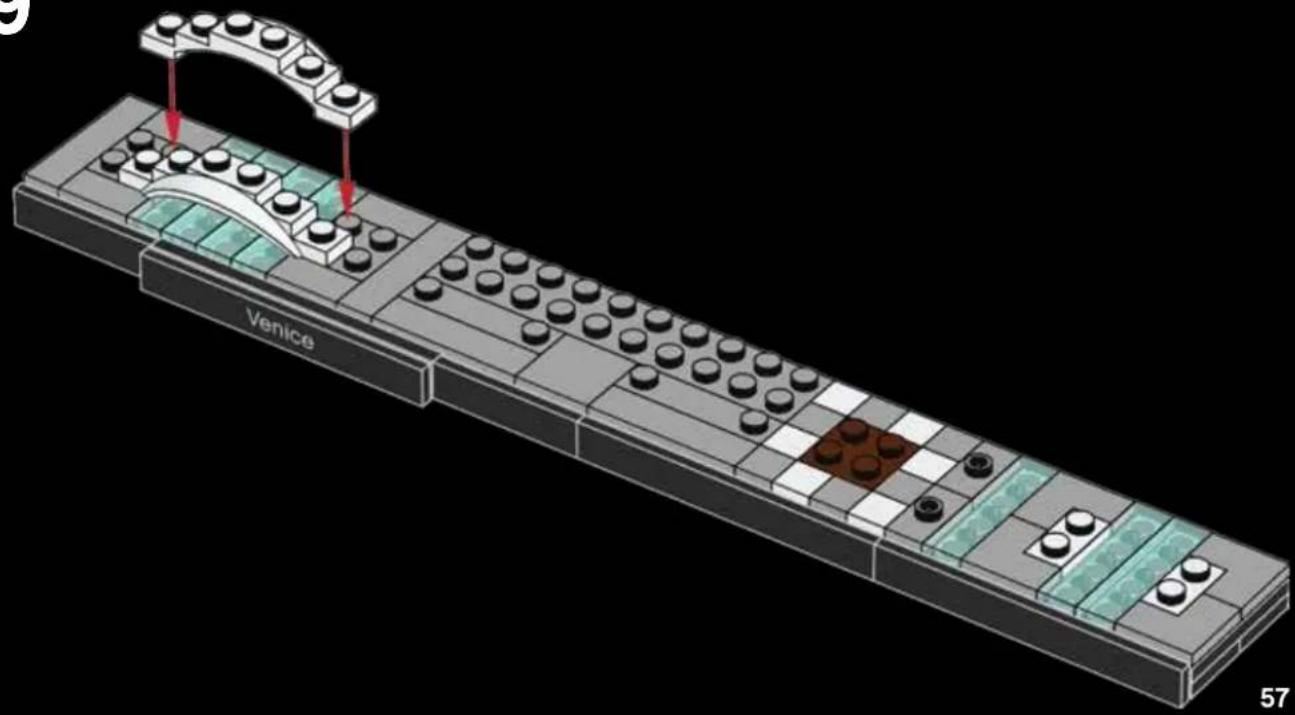 LEGO Architecture 21026 - Puente de Rialto - 48