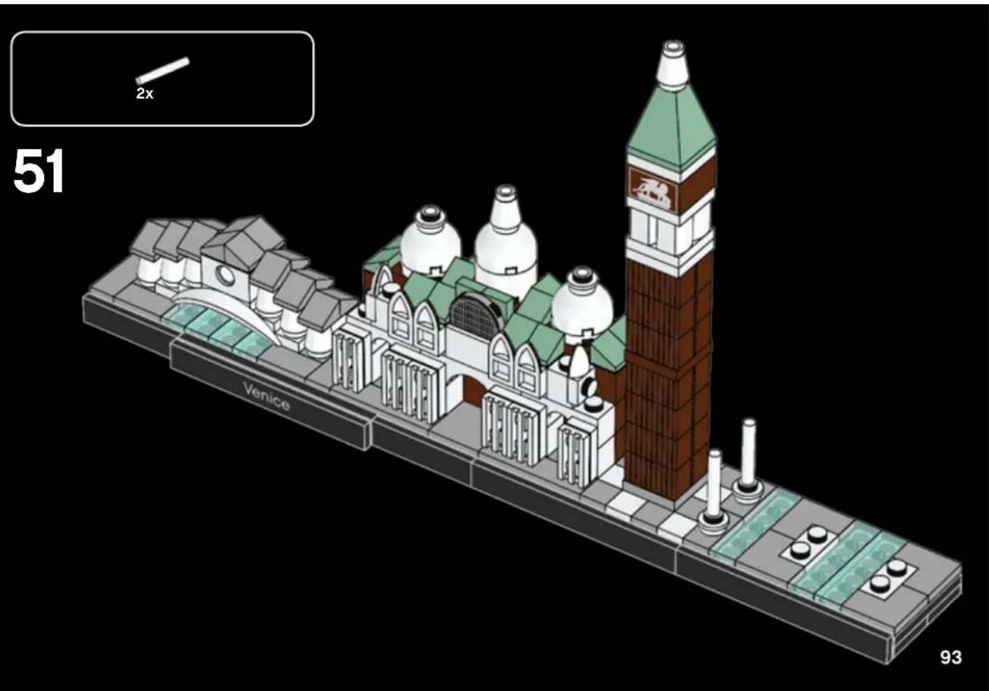 LEGO Architecture 21026 - Puente de Rialto - 118