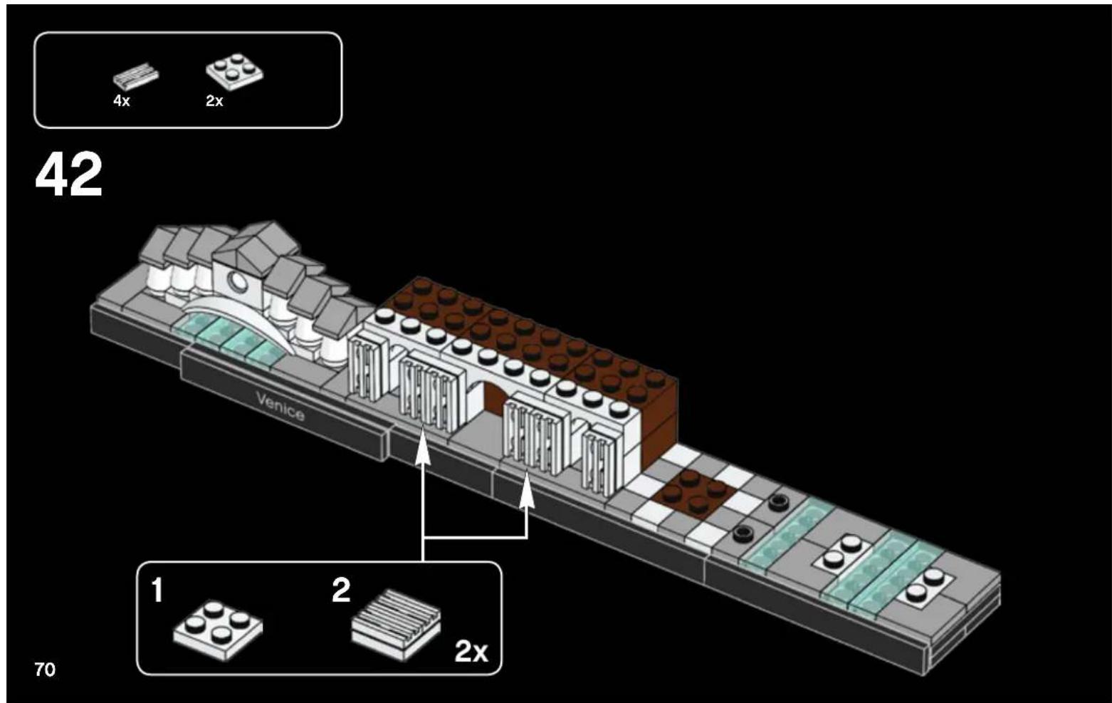 LEGO Architecture 21026 - Puente de Rialto - 65