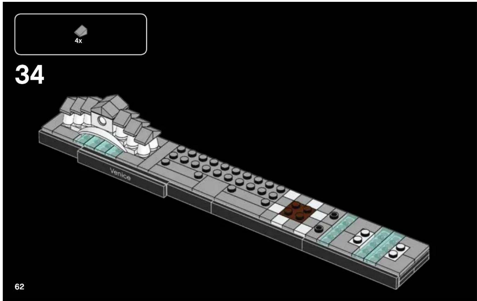 LEGO Architecture 21026 - Puente de Rialto - 55