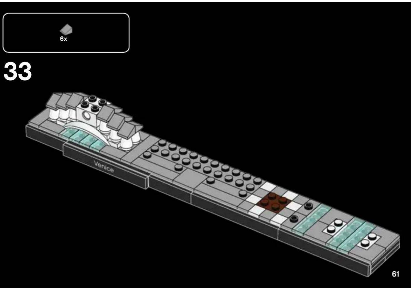 LEGO Architecture 21026 - Puente de Rialto - 54