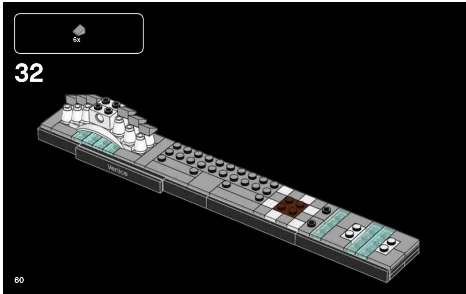 LEGO Architecture 21026 - Puente de Rialto - 53