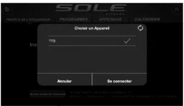 Sole Fitness TT8 - Nouvelle application de »\*LE à utiliser en conjonction avec certains systèmes Apple et Android! - 2