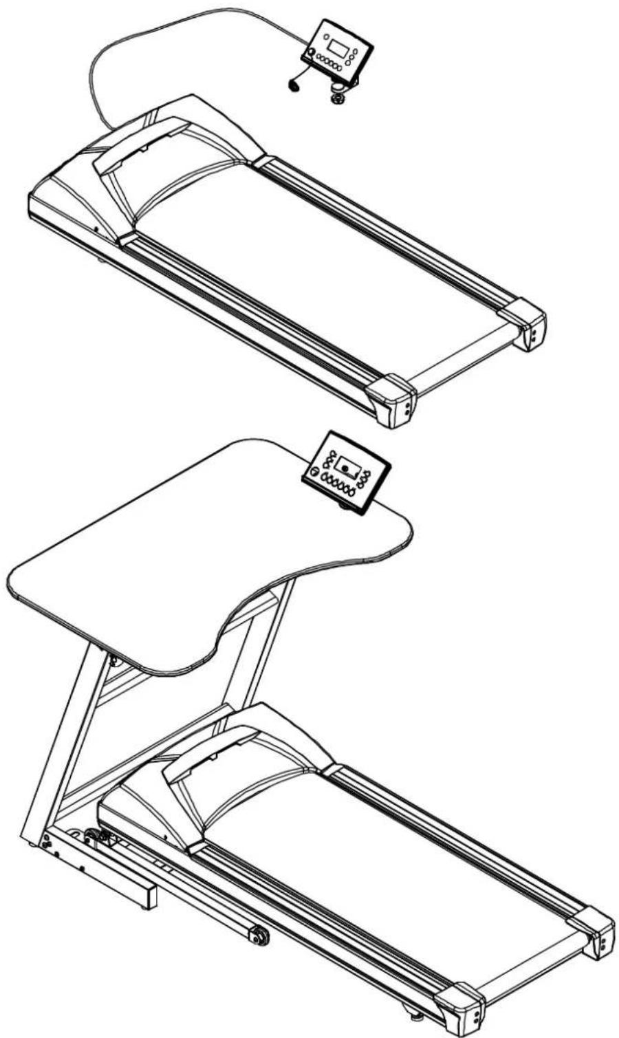 Sole Fitness Treadmill Desk - FERRURES - 2