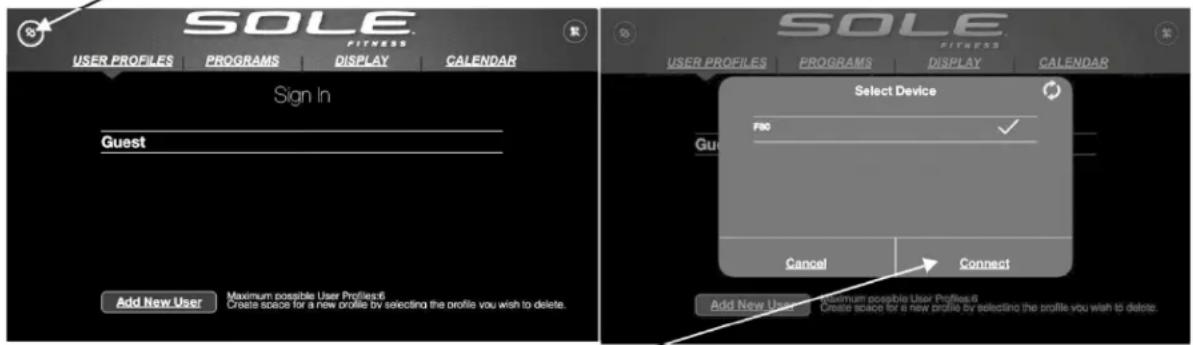 Sole Fitness E55 - Synchronisation de votre appareil de conditionnement avec l'application - 1