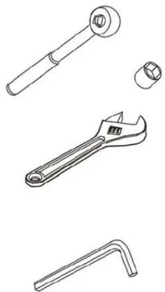 Sole Fitness SFT160 - SFT160 OUTILS REQUIS / GUIDE DES FERRURES - 1