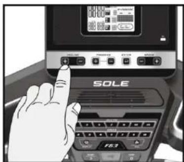 Sole Fitness F63 - FONCTION D'INCLINAISON - 2