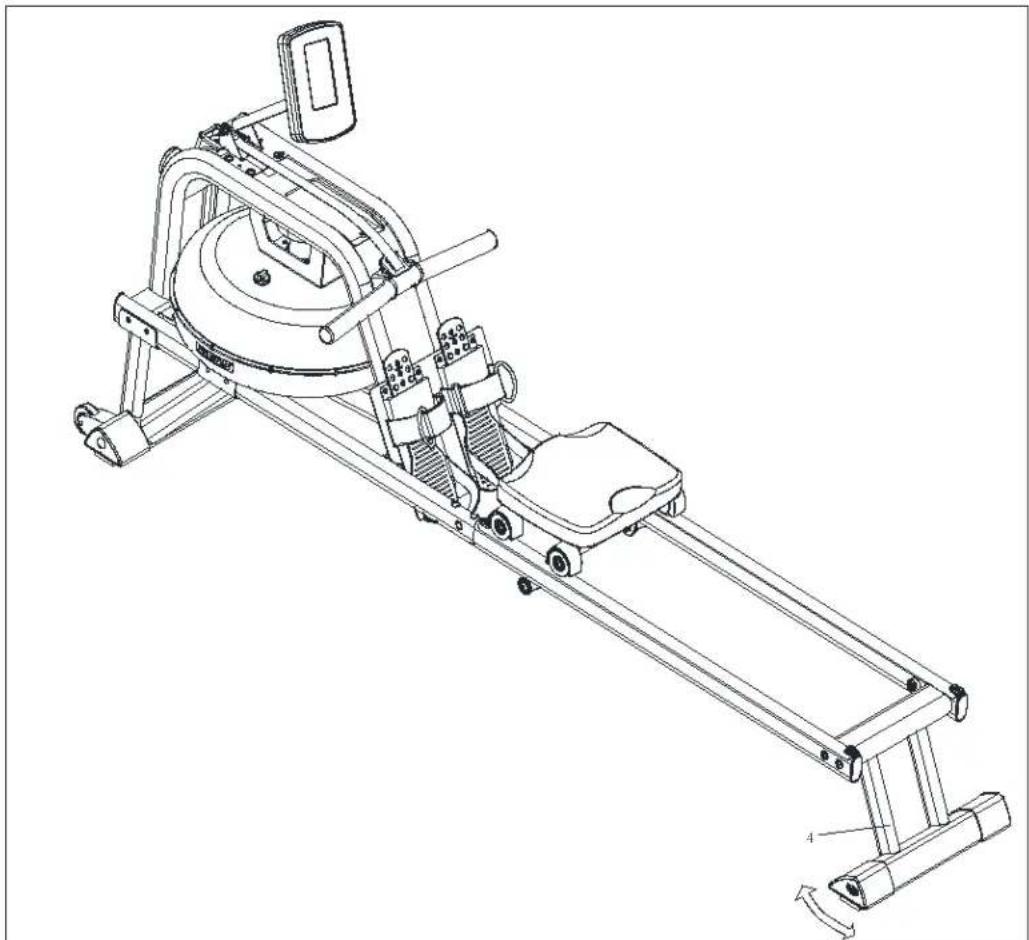 Sole Fitness SRW250 - AJUSTEMENTS - 1