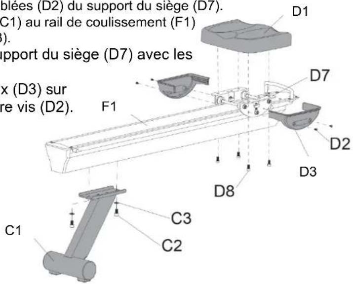 Sole Fitness R900 - FIGURE 1 - ASSEMBLAGE DU STABILISATEUR AVANT - 5