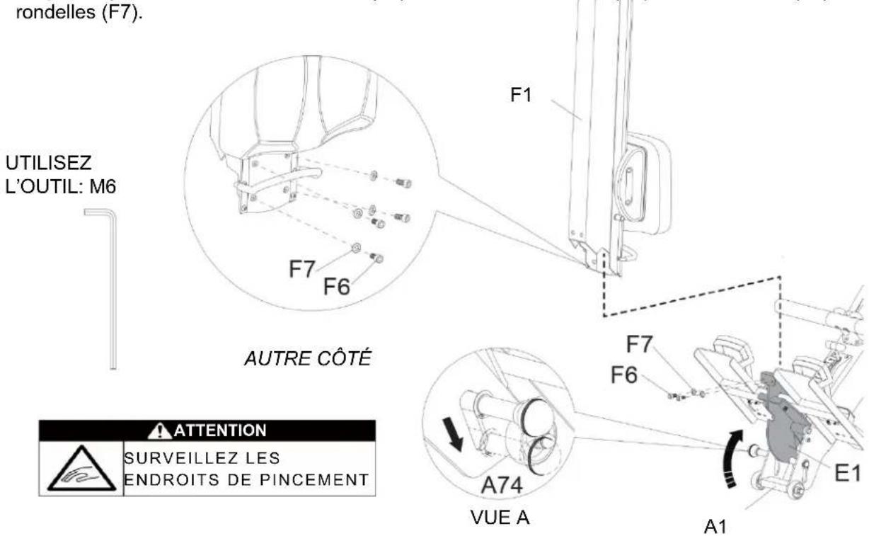 Sole Fitness R900 - FIGURE 1 - ASSEMBLAGE DU STABILISATEUR AVANT - 6