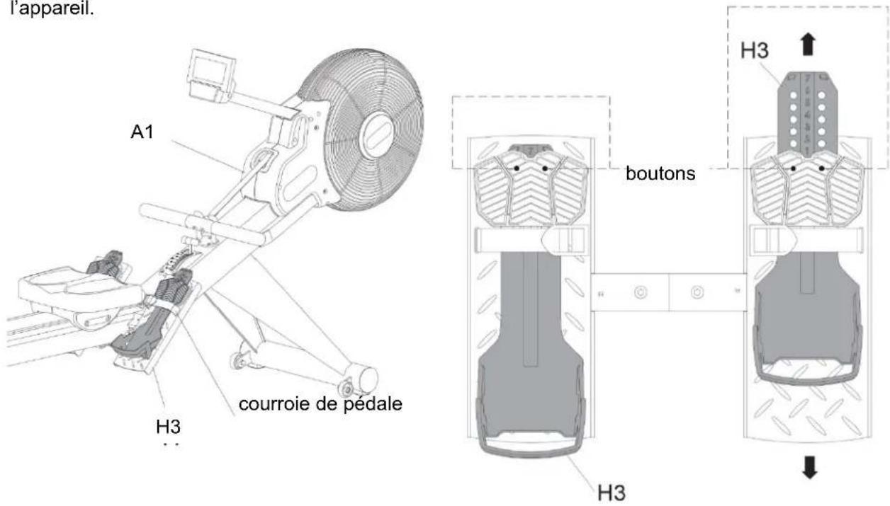 Sole Fitness R900 - FIGURE 1 - ASSEMBLAGE DU STABILISATEUR AVANT - 9