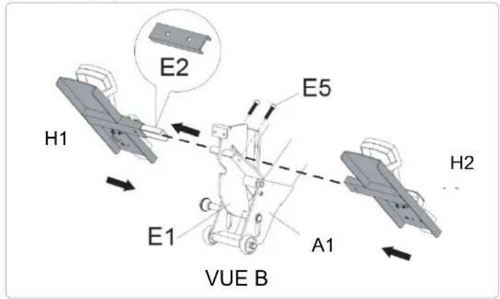 Sole Fitness R900 - FIGURE 1 - ASSEMBLAGE DU STABILISATEUR AVANT - 2