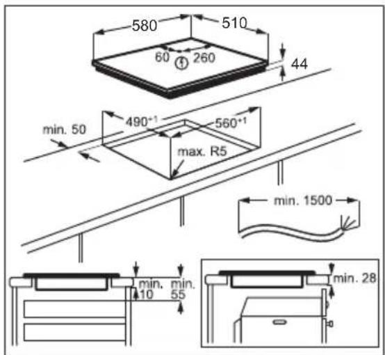 ELECTROLUX EIV634I - Aufbau - 2