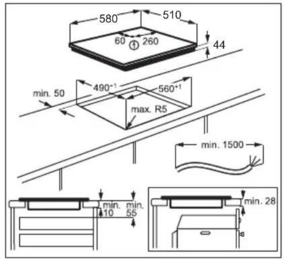 ELECTROLUX EIV634I - Connexió bifàsica - 5