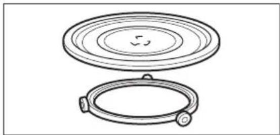 ELECTROLUX MBK2051-M - Drehteller-Set - 2