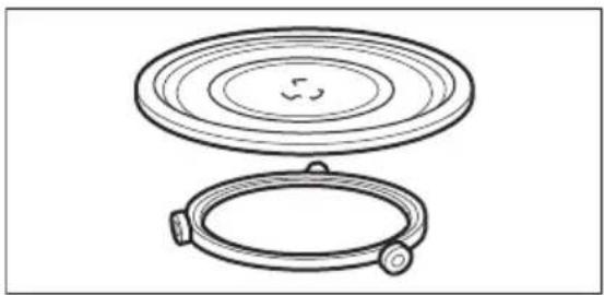ELECTROLUX MBK2051-M - Set draaiplateau - 2