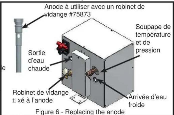 Whale S360EW - Remplacement de l'anode - 1