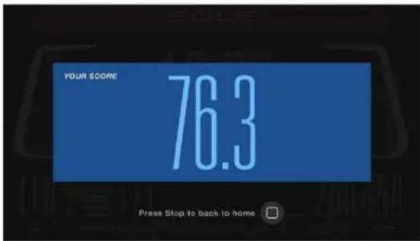 Sole Fitness LCR - Après le test : - 3