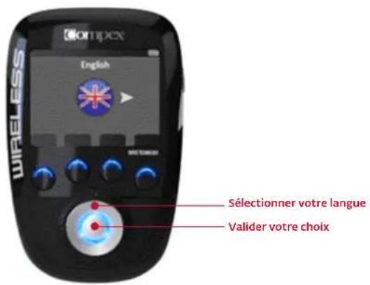 COMPEX Wireless - SÉLECTIONNER VOTRE LANGUE - 1