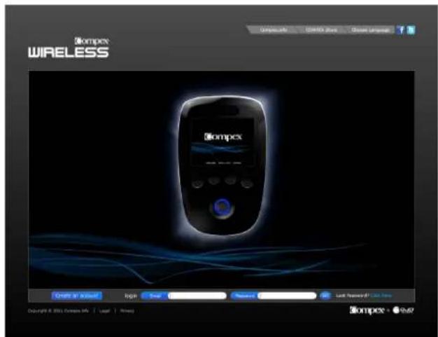 COMPEX Wireless - SKAPA ETT PERSONLIGT KONTO - 1