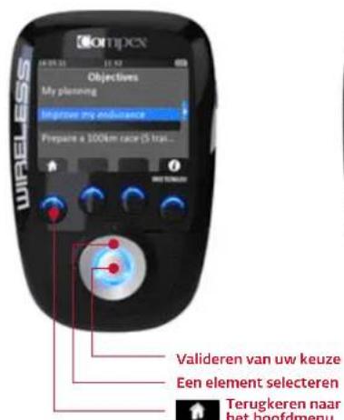 COMPEX Wireless - EEN DOELSTELLING OF PROGRAMMA SELECTERENE - 1