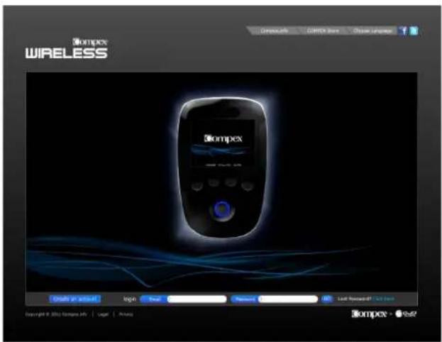 COMPEX Wireless - CRIAR A SUA CONTA PESSOAL - 1