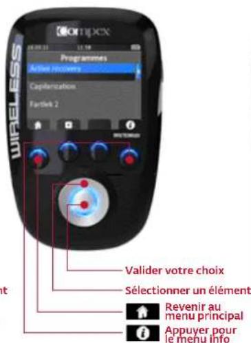 COMPEX Wireless - SÉLECTIONNER UN OBJECTIF OU UN PROGRAMME - 2
