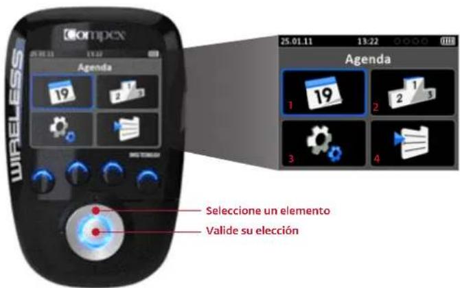 COMPEX Wireless - EMPEZAR A USAR EL APARATO - 2