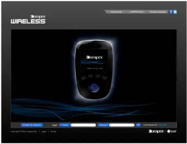 COMPEX Wireless - IHR PERSÖNLICHES KONTO ERSTELLEN - 1