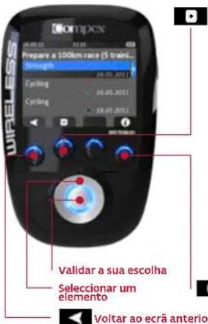 COMPEX Wireless - SELECCIONAR UM OBJECTIVO OU UM PROGRAMA - 3