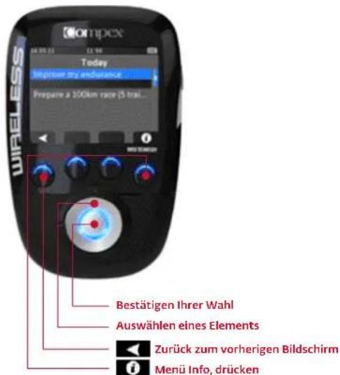 COMPEX Wireless - ERSTE SCHRITTE MIT IHREM GERÄT - 5