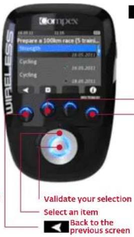 COMPEX Wireless - SELECT AN OBJECTIVE OR A PROGRAMME - 3
