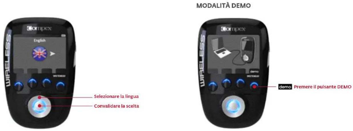 COMPEX Wireless - SELEZIONARE LA LINGUA - 1