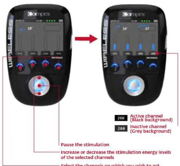 COMPEX Wireless - BEGINNING OF THE STIMULATION SESSION: MI-SCAN MEASUREMENT - 3