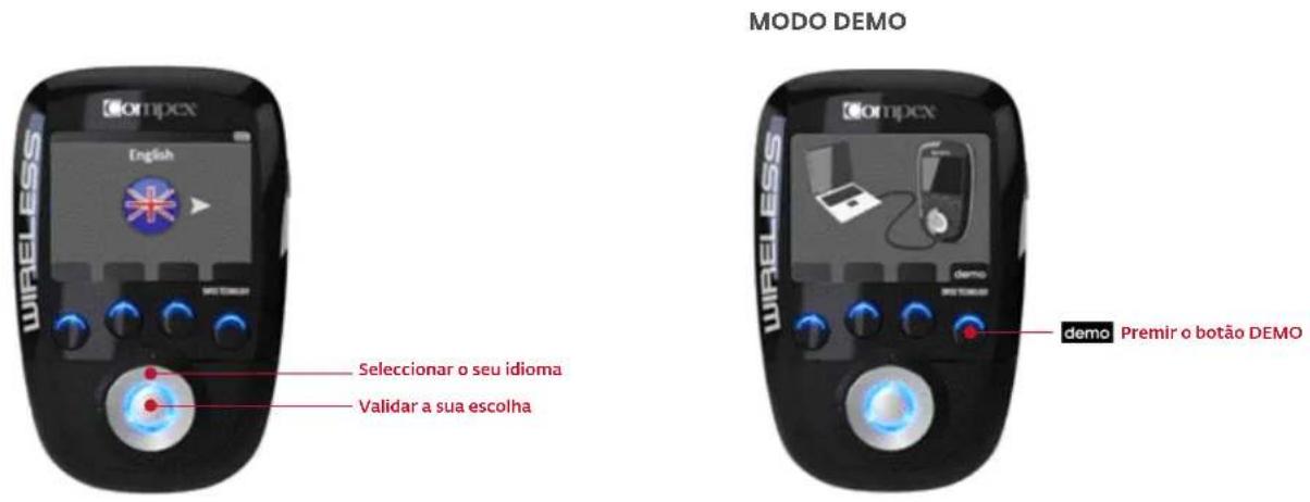 COMPEX Wireless - PRIMEIRA UTILIZAÇÃO: MODO DEMO - 1