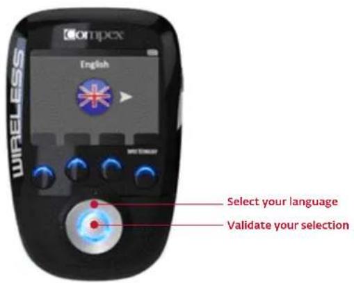 COMPEX Wireless - SELECT THE LANGUAGE - 1