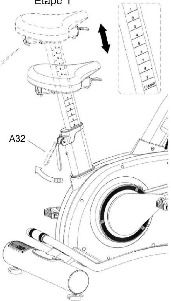 Sole Fitness SB800 - FIGURE 7 ASSEMBLAGE DE LA CONSOLE - 4