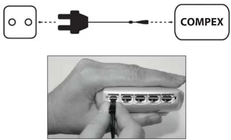 COMPEX CrossTraining - CHARGER CONNECTION - 1