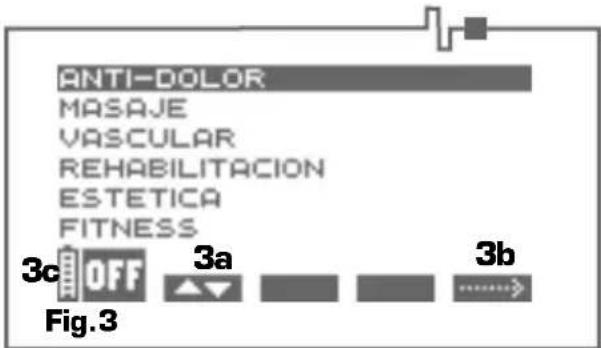 COMPEX Vitality - Selección de una categoría de programas - 1