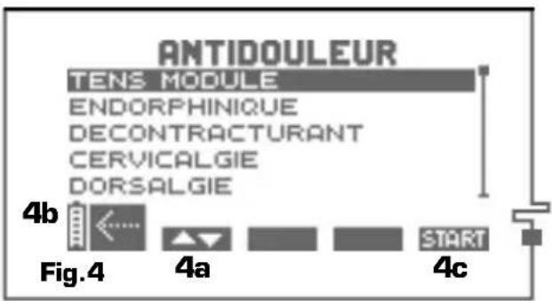 COMPEX Vitality - Sélection d'un programme - 1