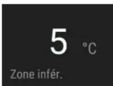 5 °C Zone infér.